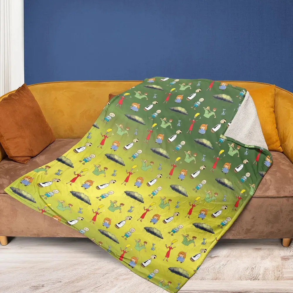 The Oblongs Retro TV Show Fleece Blanket - 2