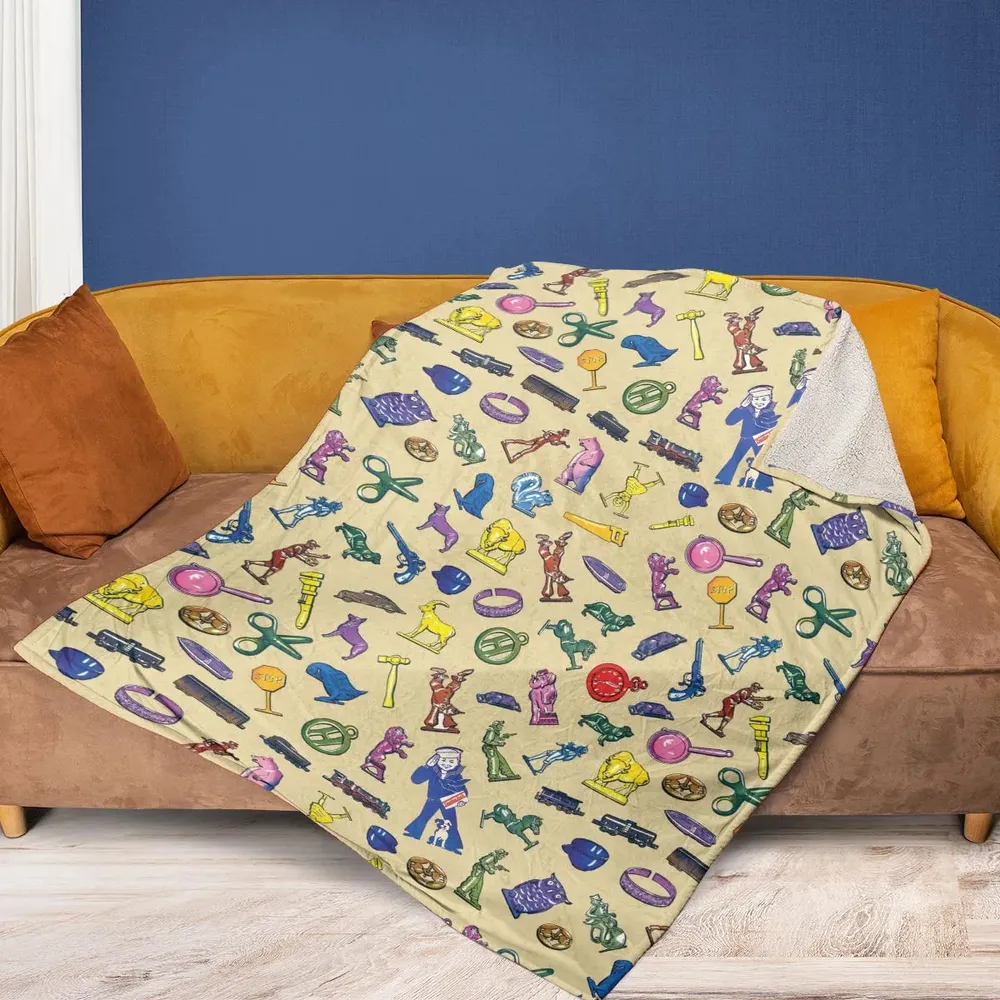 60s Cracker Jack Prizes Fleece Blanket - 2