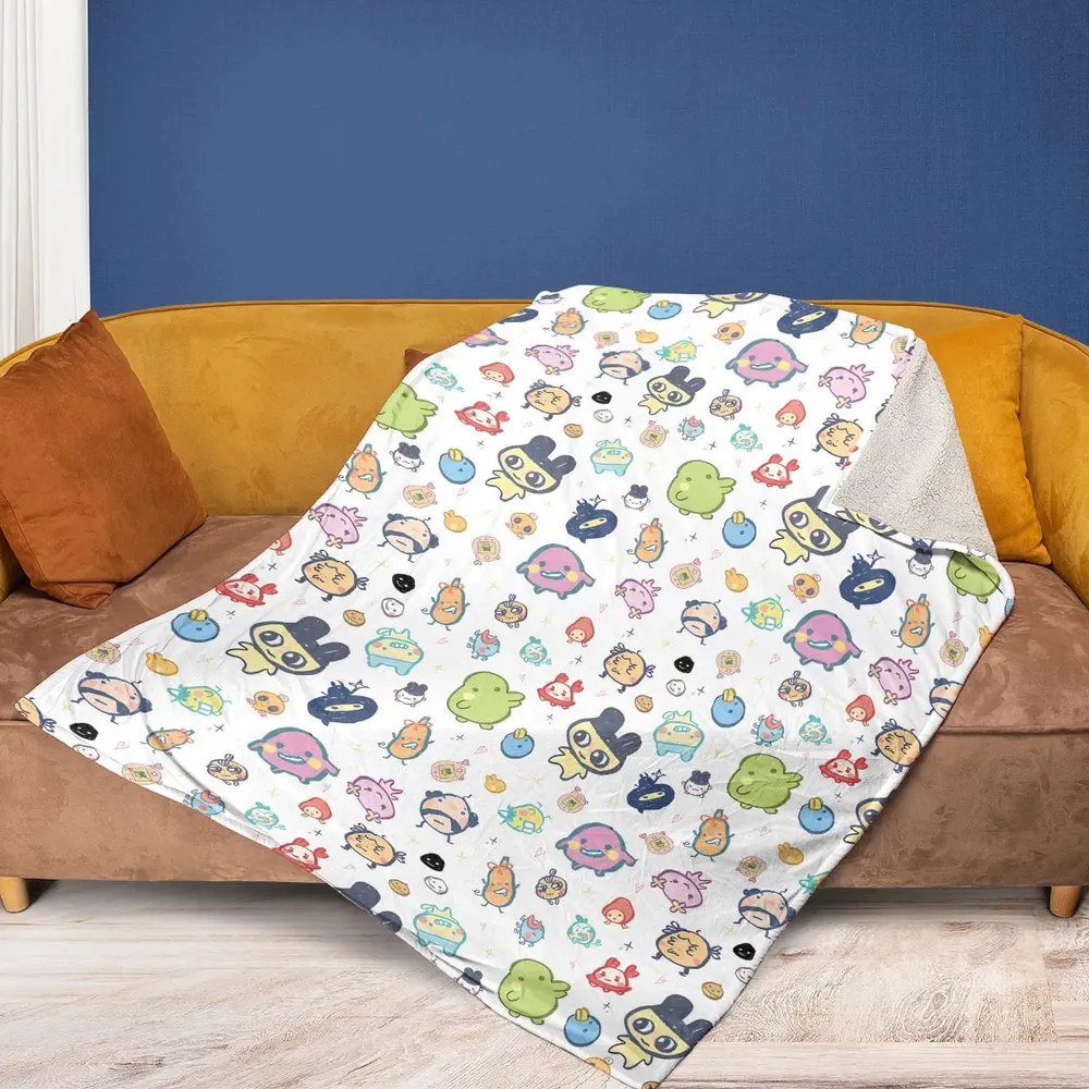 Digital Pets Tamagotchi Fleece Blanket - 2