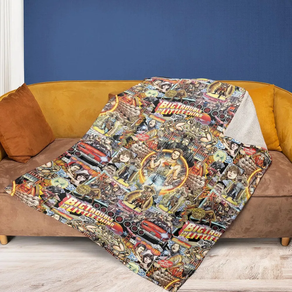 Big Trouble in Little China Fleece Blanket - 2