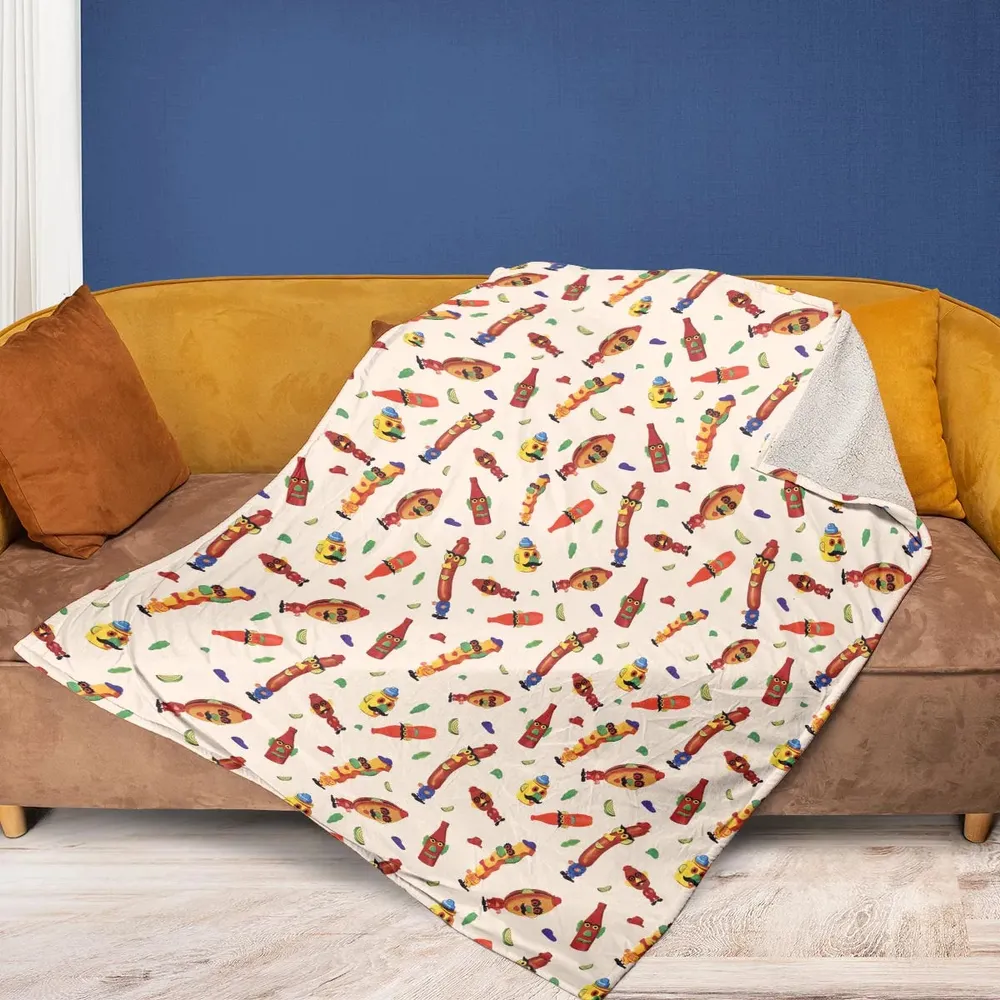 Meet the Mr. Potato Head Toy Family Fleece Blanket - 2