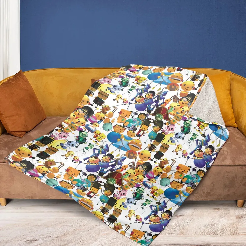 Rolie Polie Olie Seamless Fleece Blanket - 2