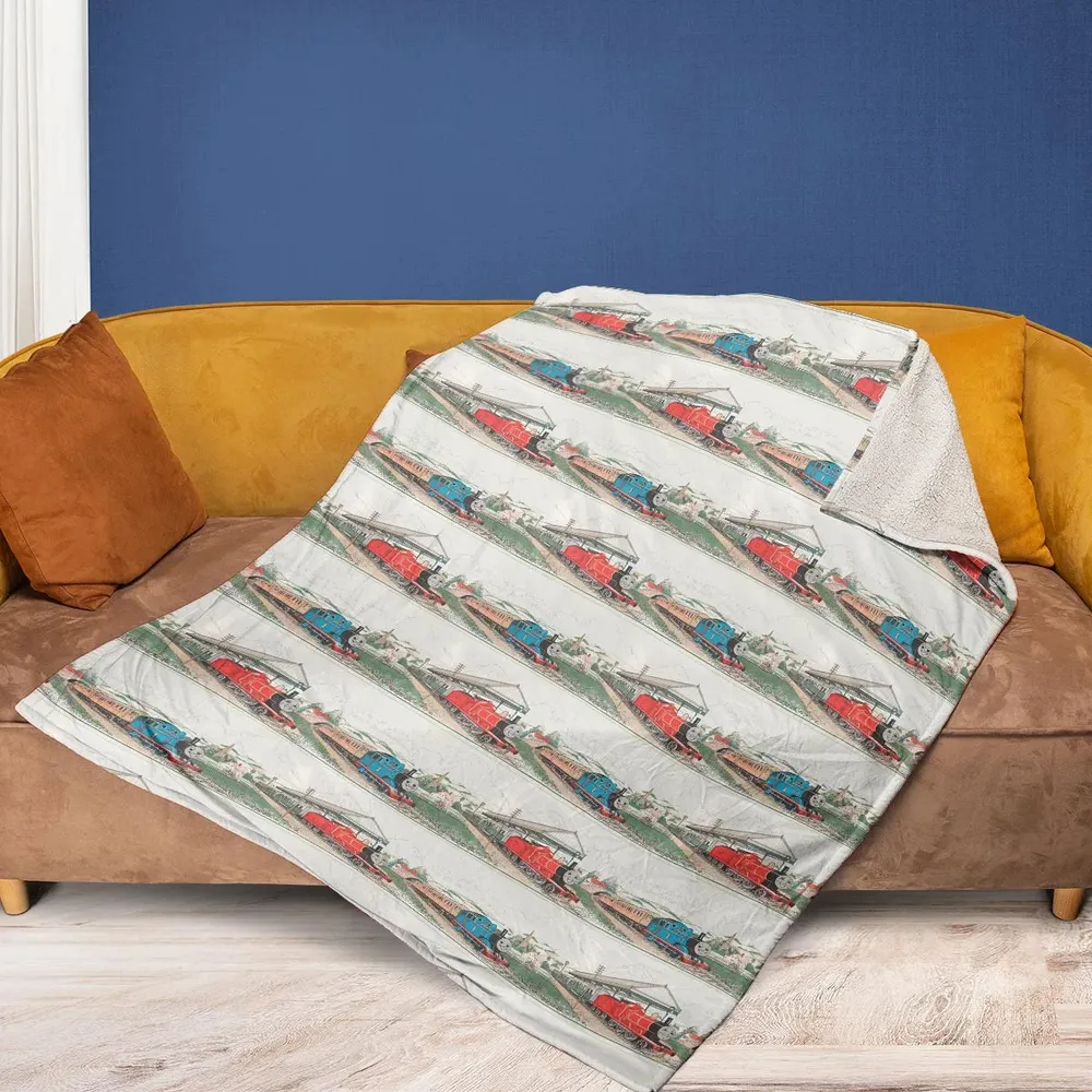 Vintage Thomas & James Fleece Blanket - 2