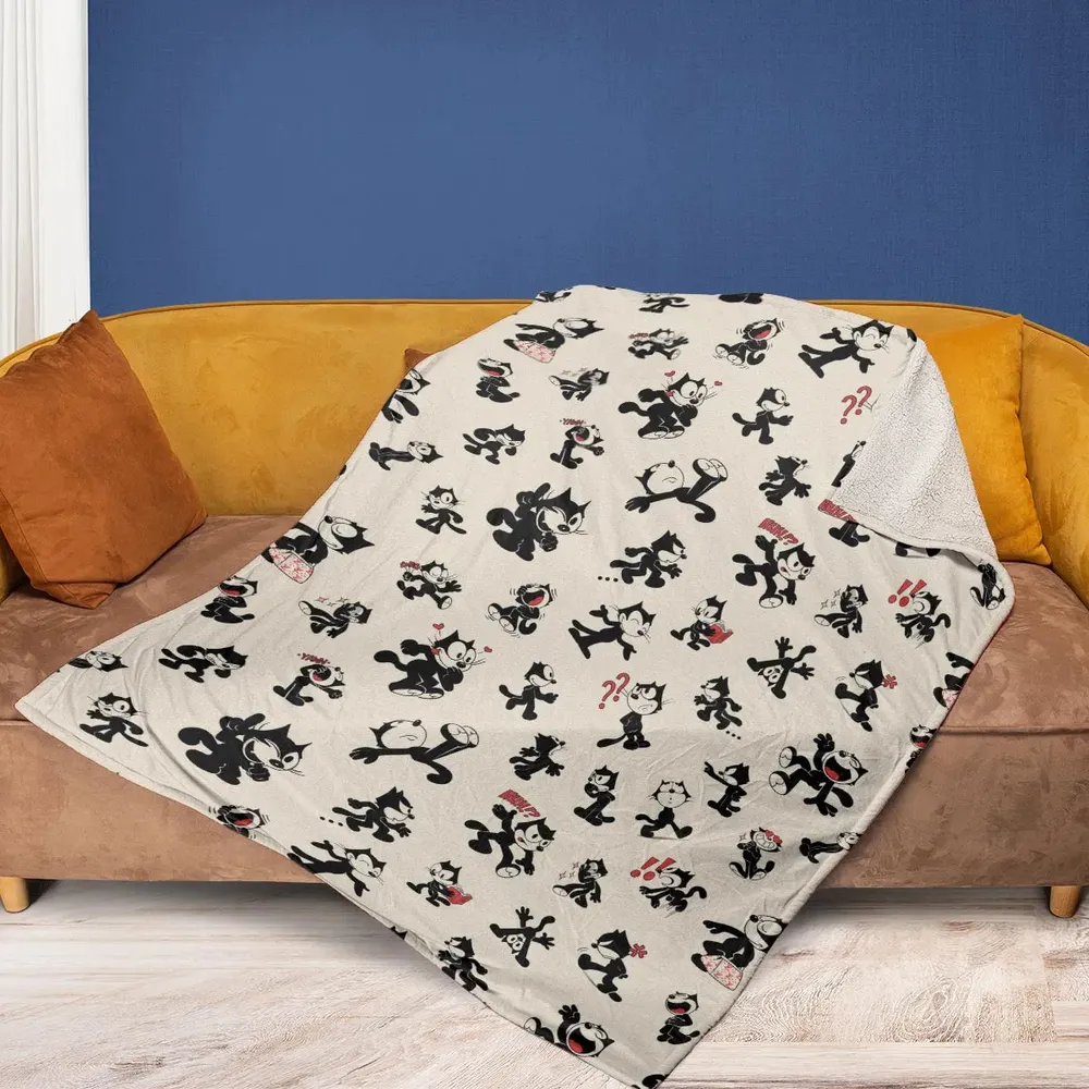 Felix The Cat Fleece Blanket - 2
