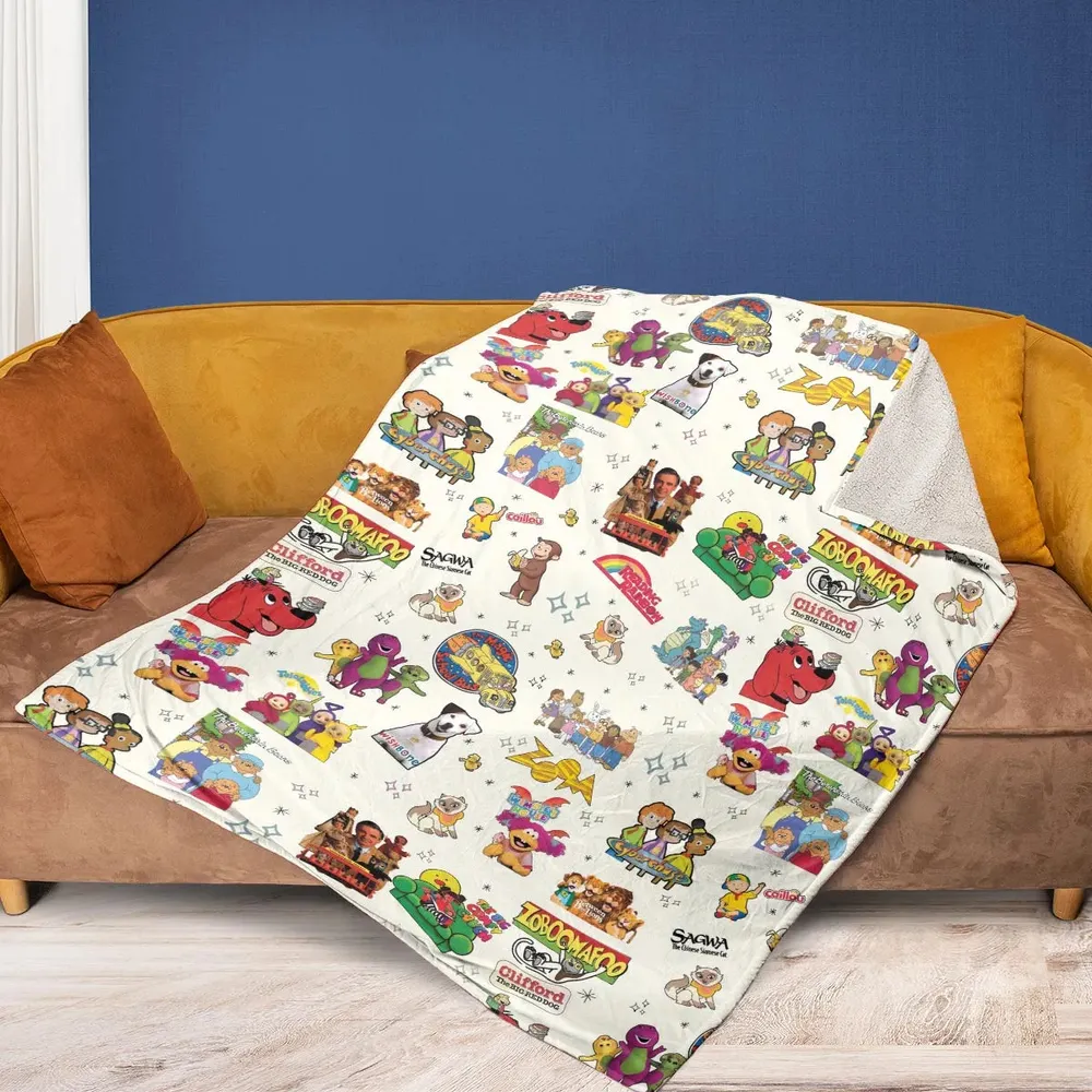 If You Were A PBS Kid Fleece Blanket - 2