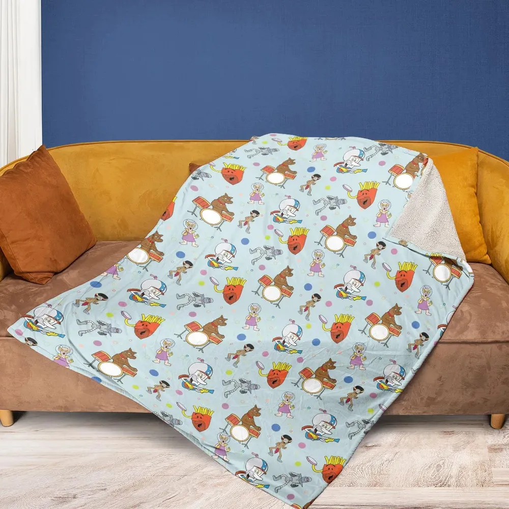Aqua Unit Patrol Squad Team Fleece Blanket - 2