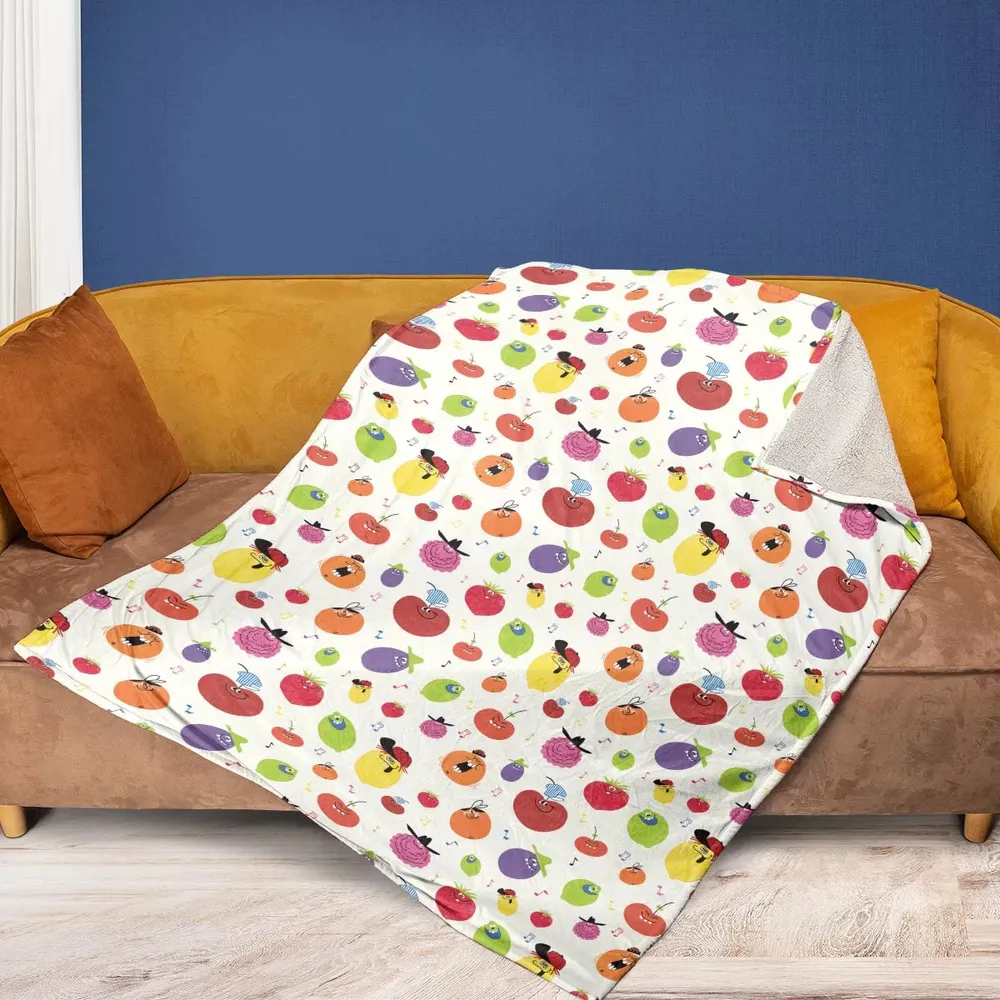 Drink Mix Pillsbury's Funny Face Fleece Blanket - 2