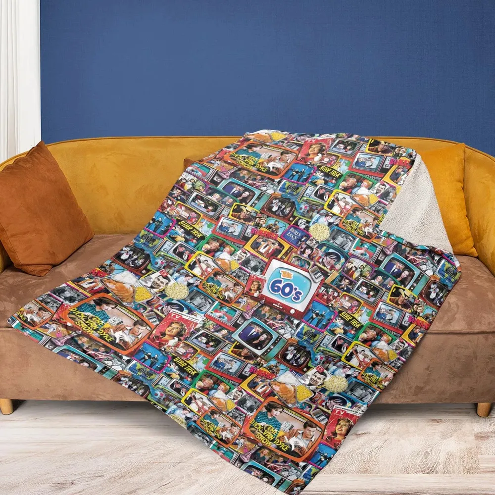 The 60s Classic TV Shows Fleece Blanket - 2