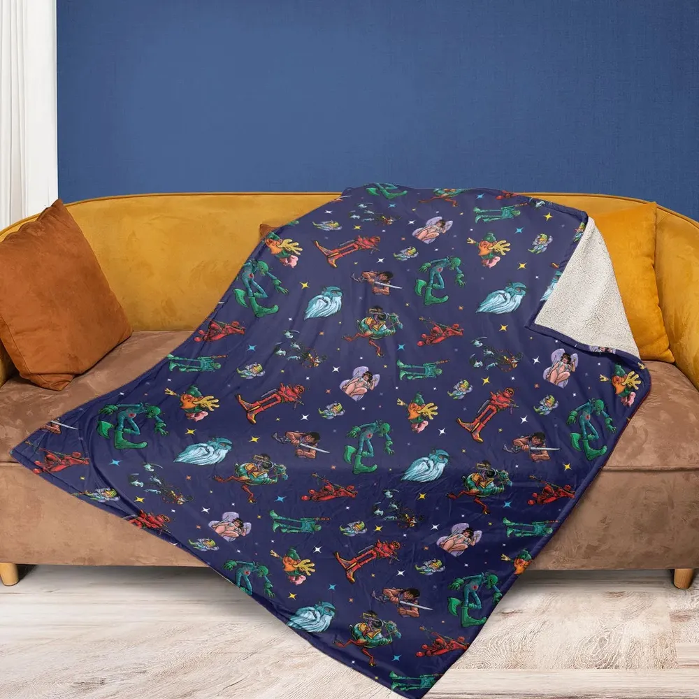 Wizard Characters Fleece Blanket - 2