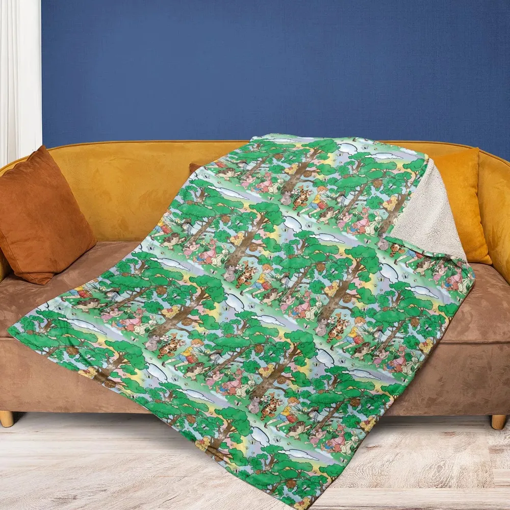 Bear and Friends Winnie the Pooh Fleece Blanket - 2