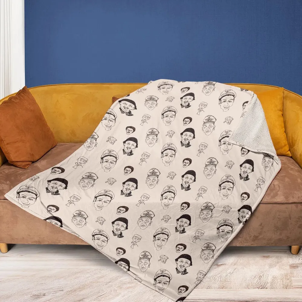 Retro Laughs Hogan's Heroes Fleece Blanket - 2