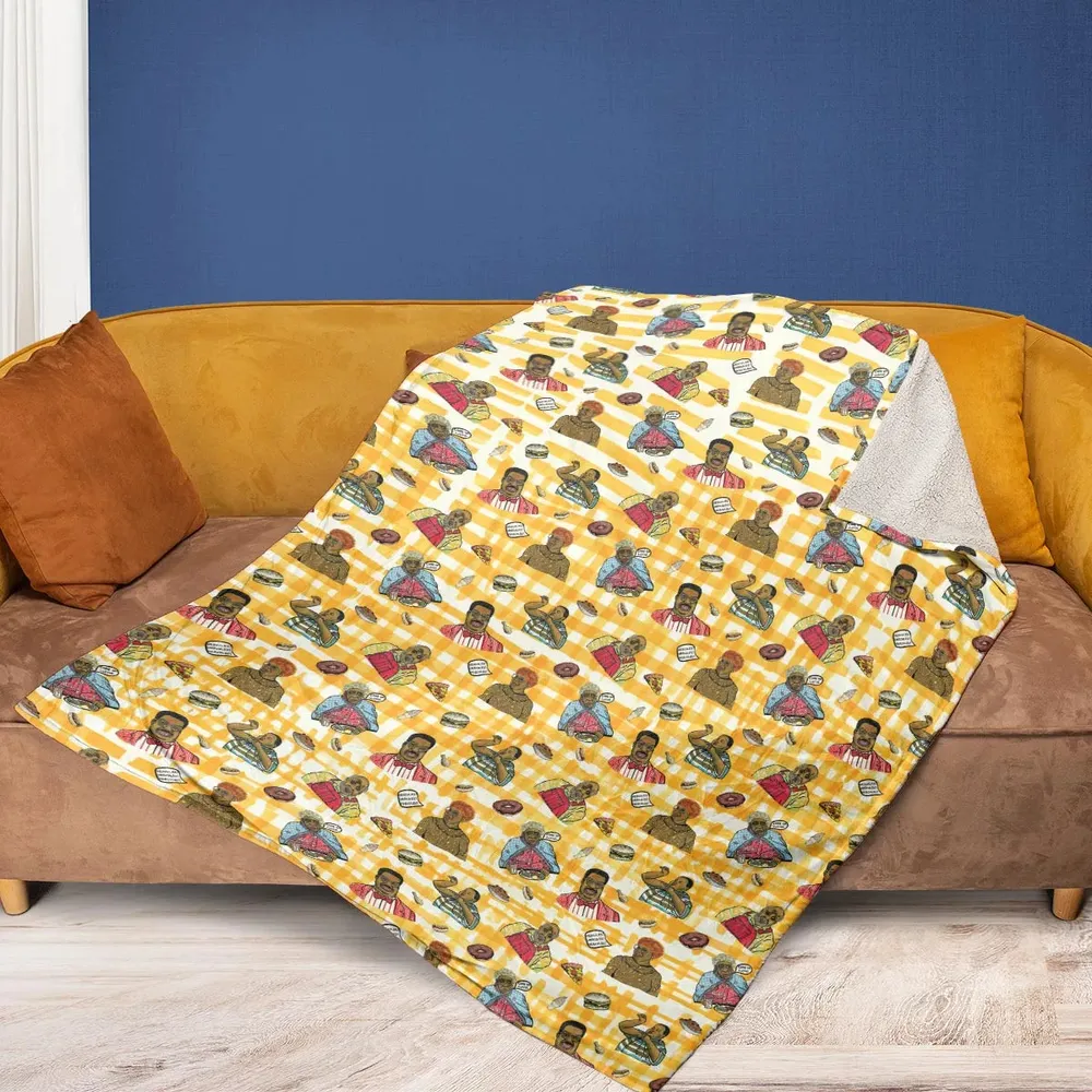 The Nutty Professor Characters Fleece Blanket - 2