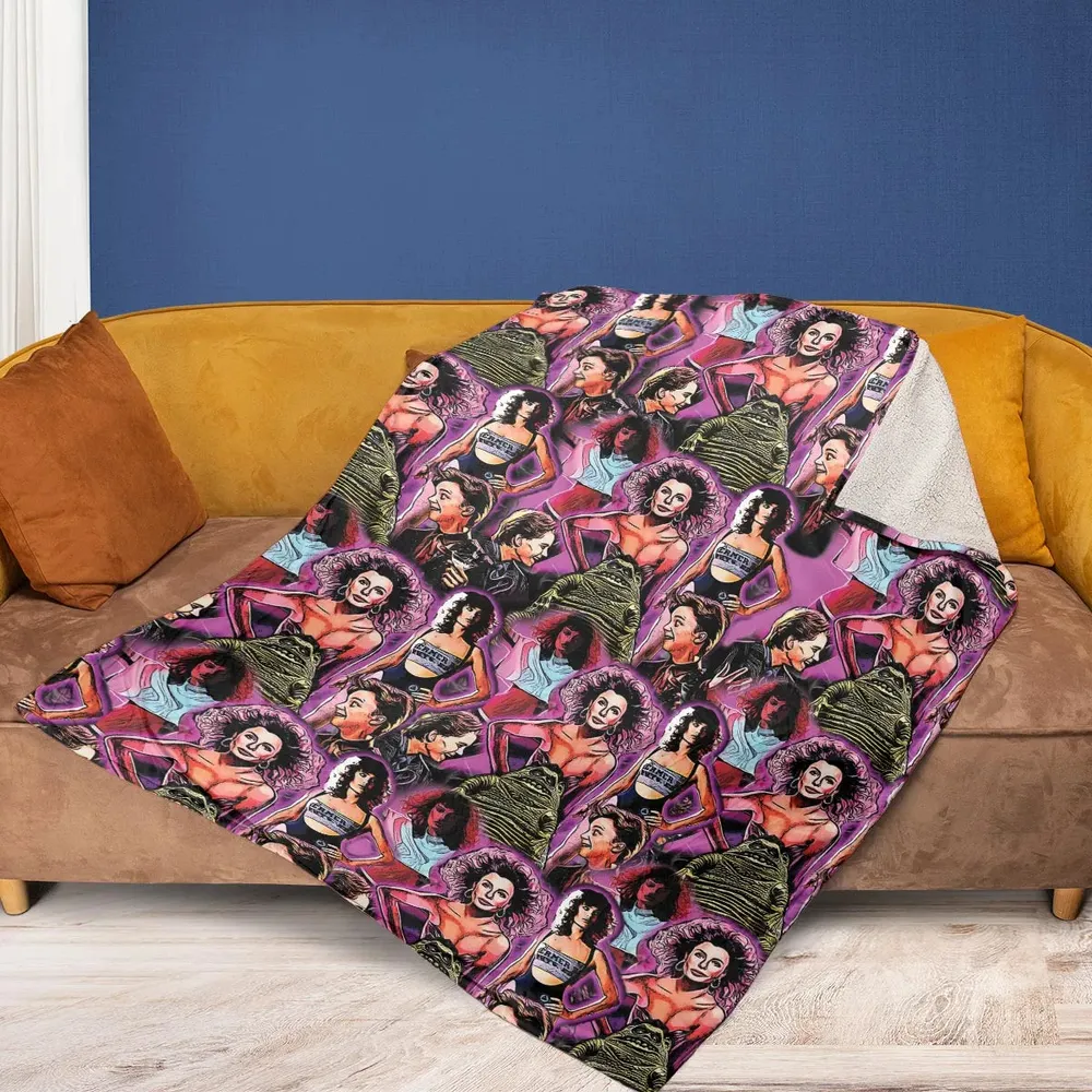 Stuck With The Weird Science Fleece Blanket - 2