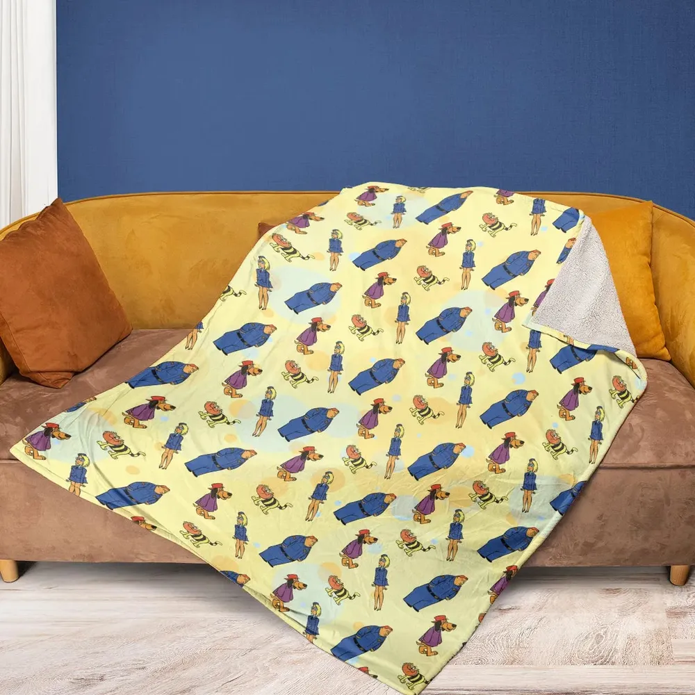 Hong Kong Phooey Power Fleece Blanket - 2