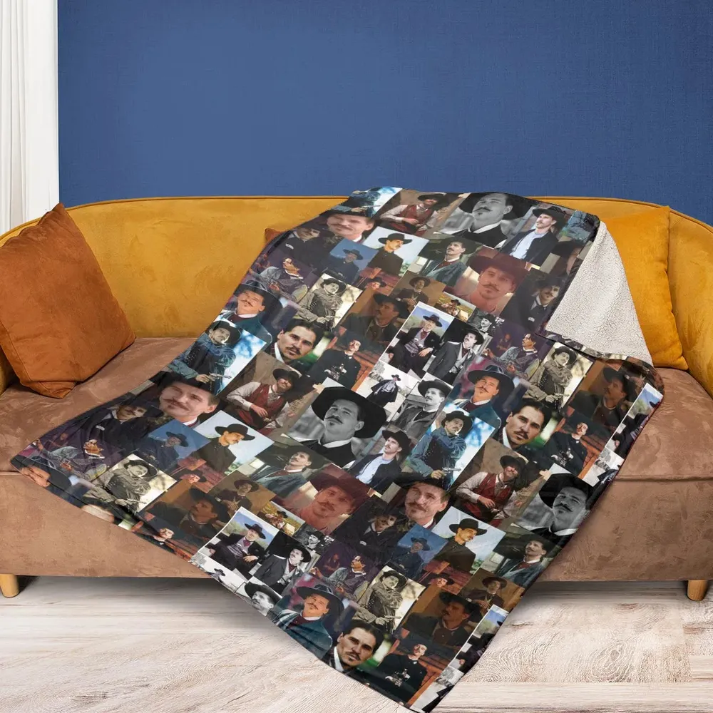 Doc Holliday Fleece Blanket - 2