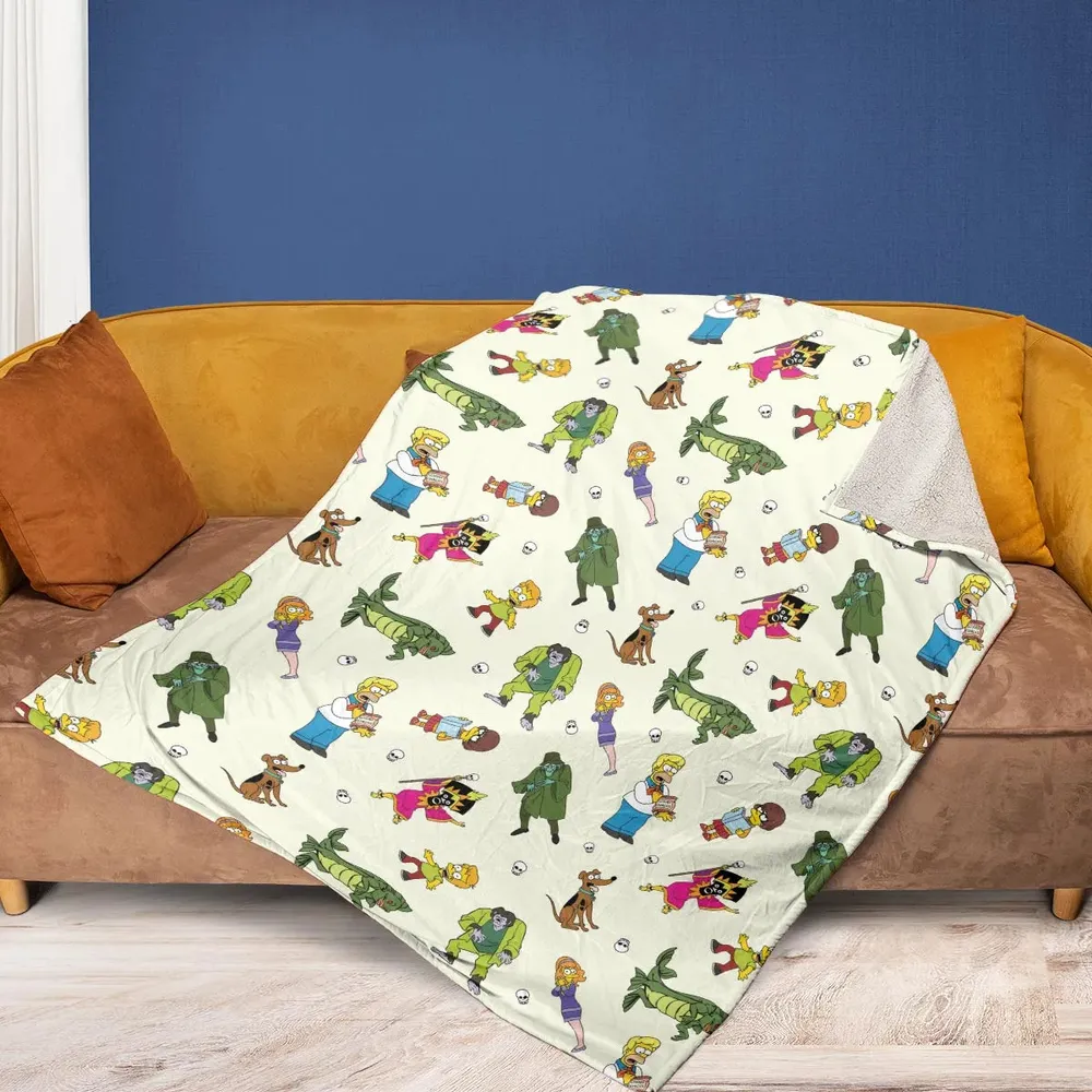 Mystery Simpsons Fleece Blanket - 2