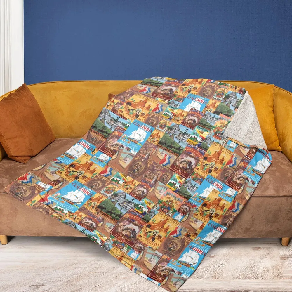 Big Thunder Mountain Frontierland Fleece Blanket - 2