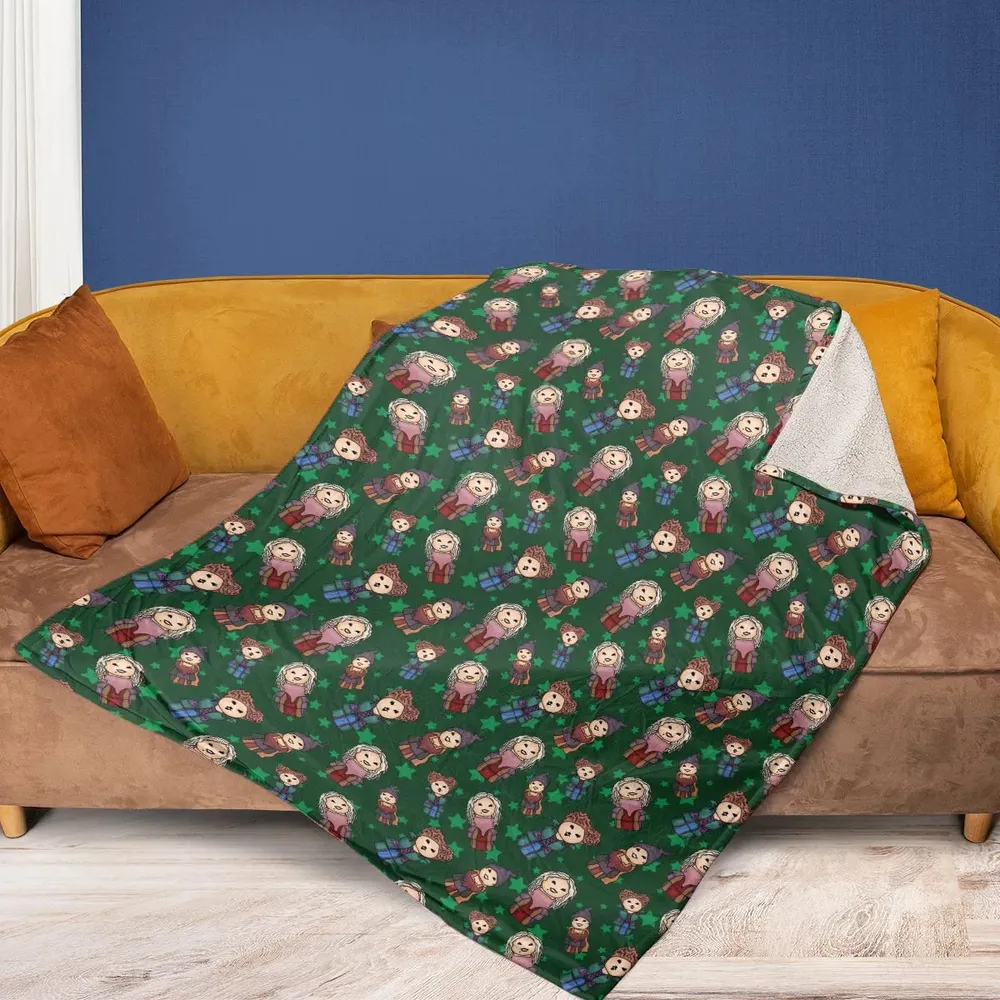 Hocus Pocus Little Witches Fleece Blanket - 2