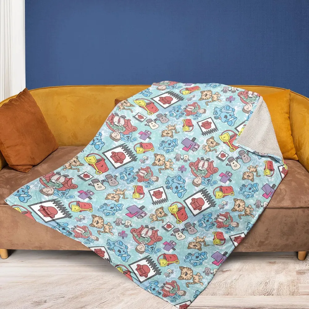 Blue's Clues Friend Party Fleece Blanket - 2