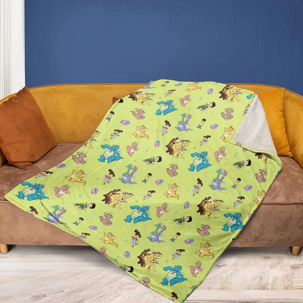 Dragontales Characters Fleece Blanket - 2