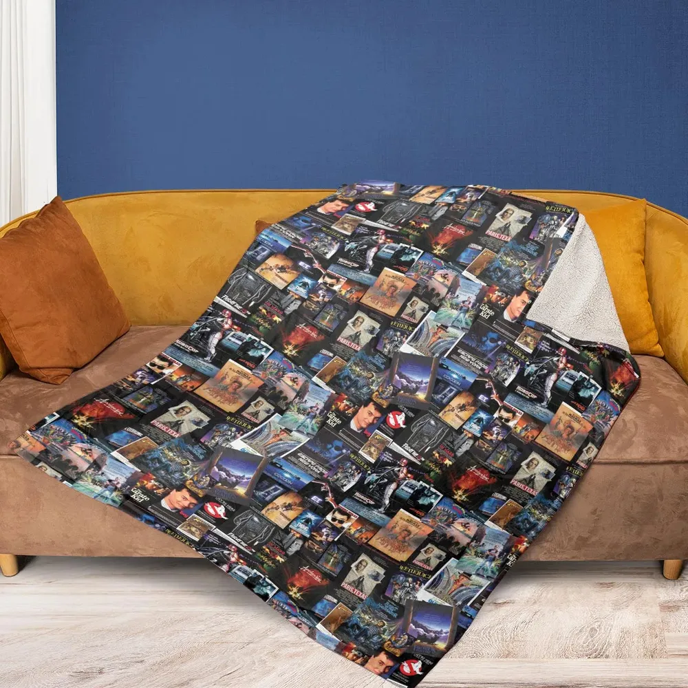 1980s Movie Fleece Blanket - 2