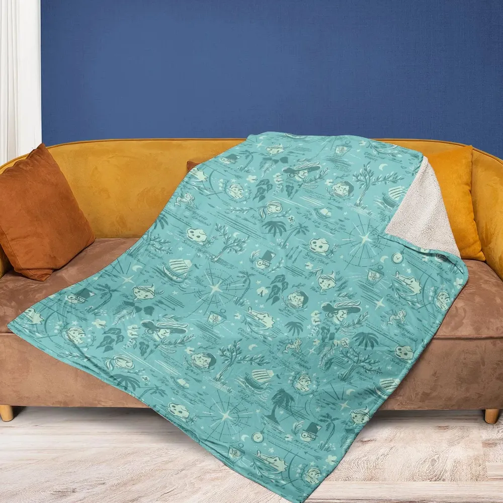 Forever Neverland Peter Pan Fleece Blanket - 2
