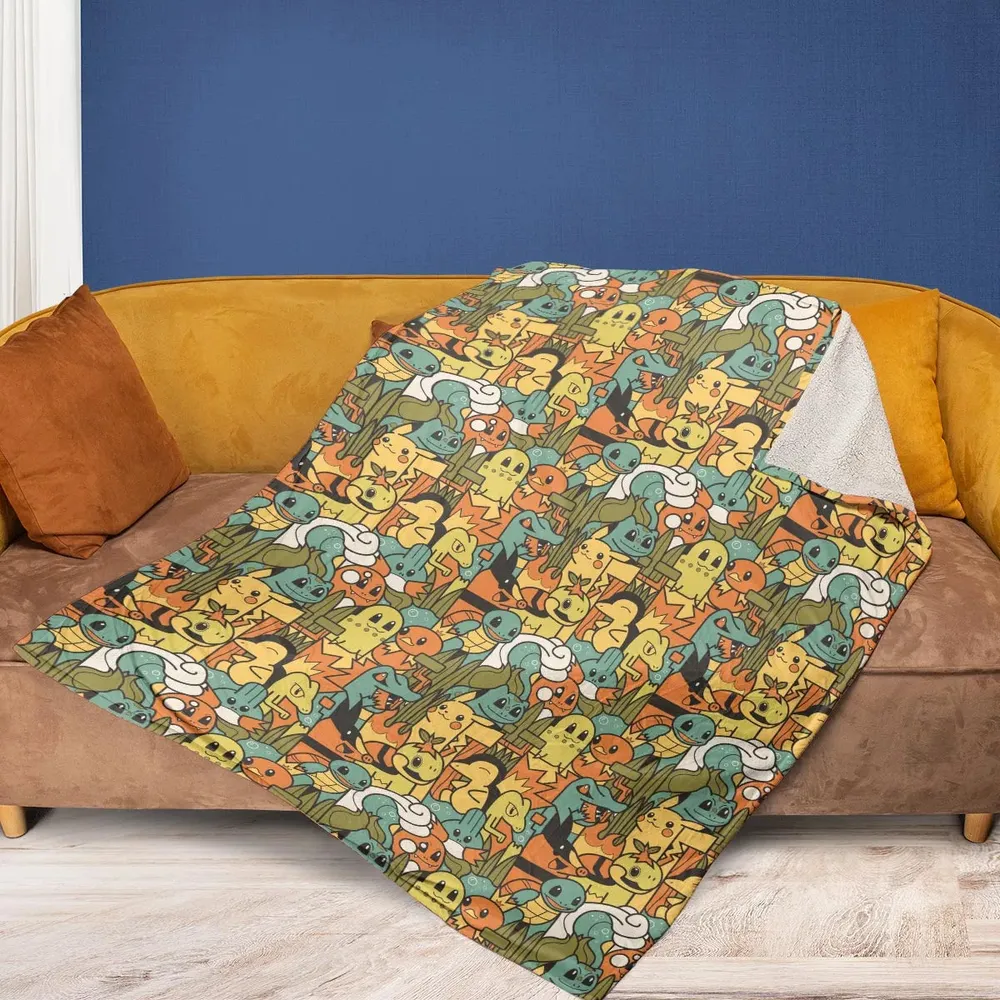 Power Starter Colors Pokemon Fleece Blanket - 2