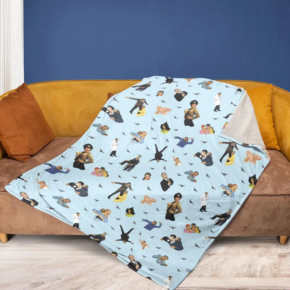 High Anxiety Characters Fleece Blanket - 2