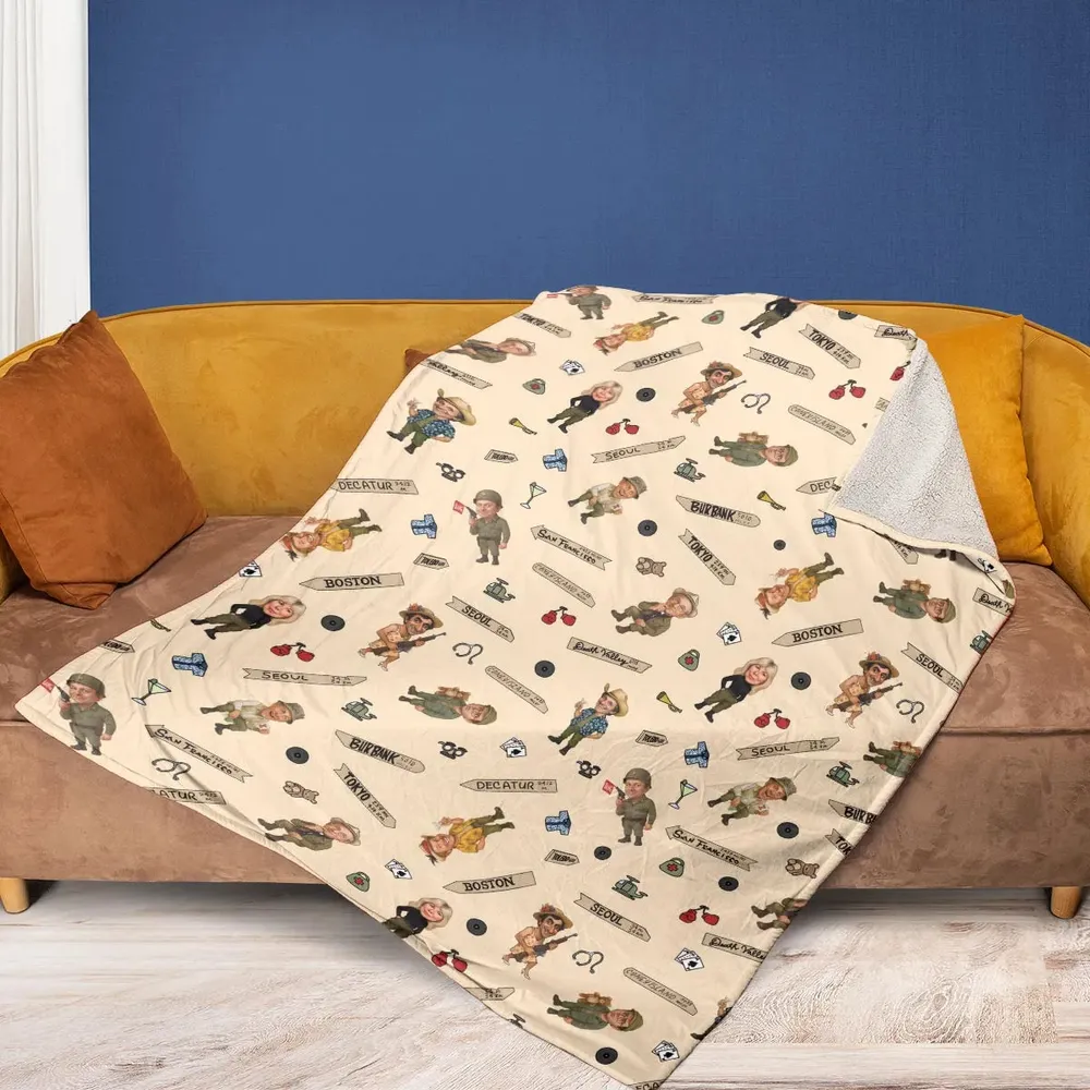 Best Care Anywhere in Korea M*A*S*H Fleece Blanket - 2