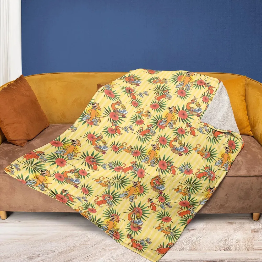Pixie And Dixie And Mr. Jinks Fleece Blanket - 2
