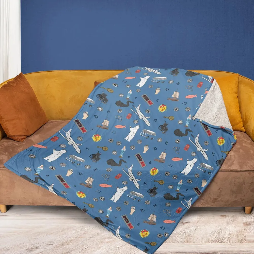 Get Lost Again Lost TV Show Fleece Blanket - 2