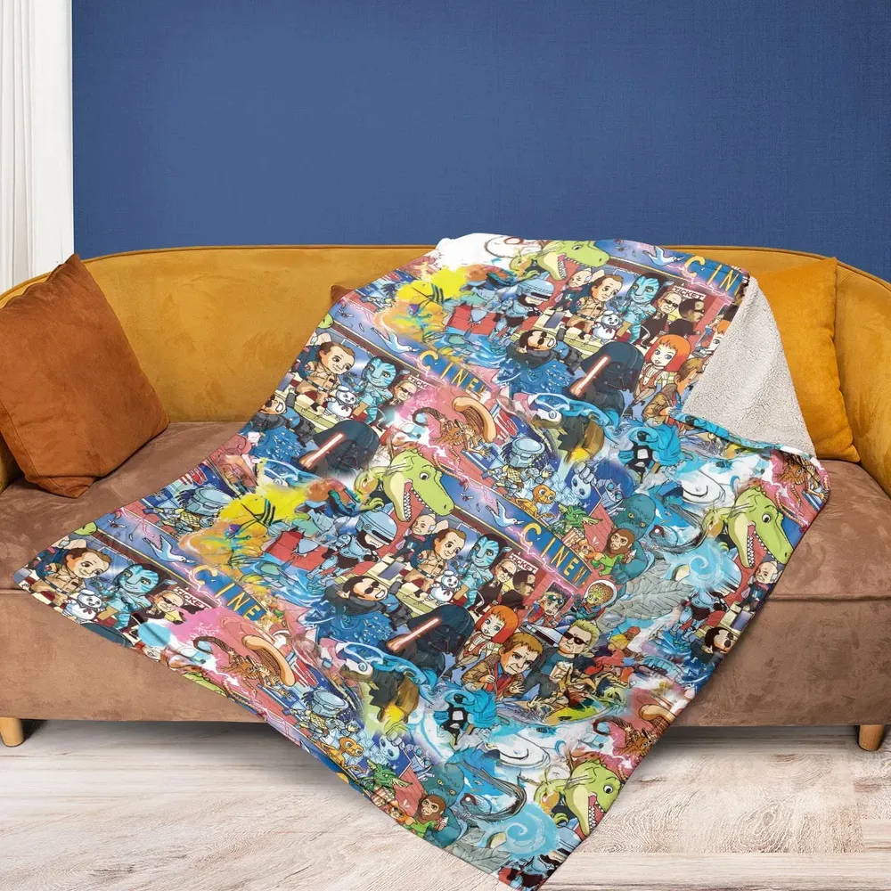 A Space Odyssey Fleece Blanket - 2