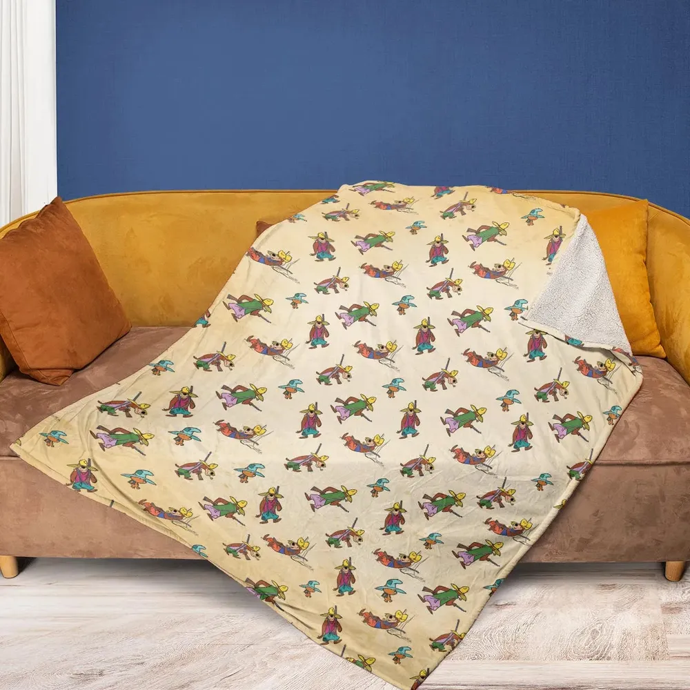 Hillbilly Cool Paw Rugg Fleece Blanket - 2