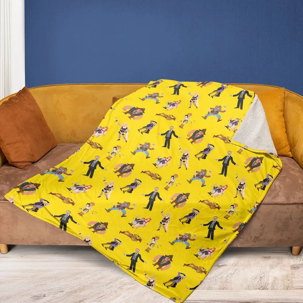 Blazing Saddles Characters Fleece Blanket - 2