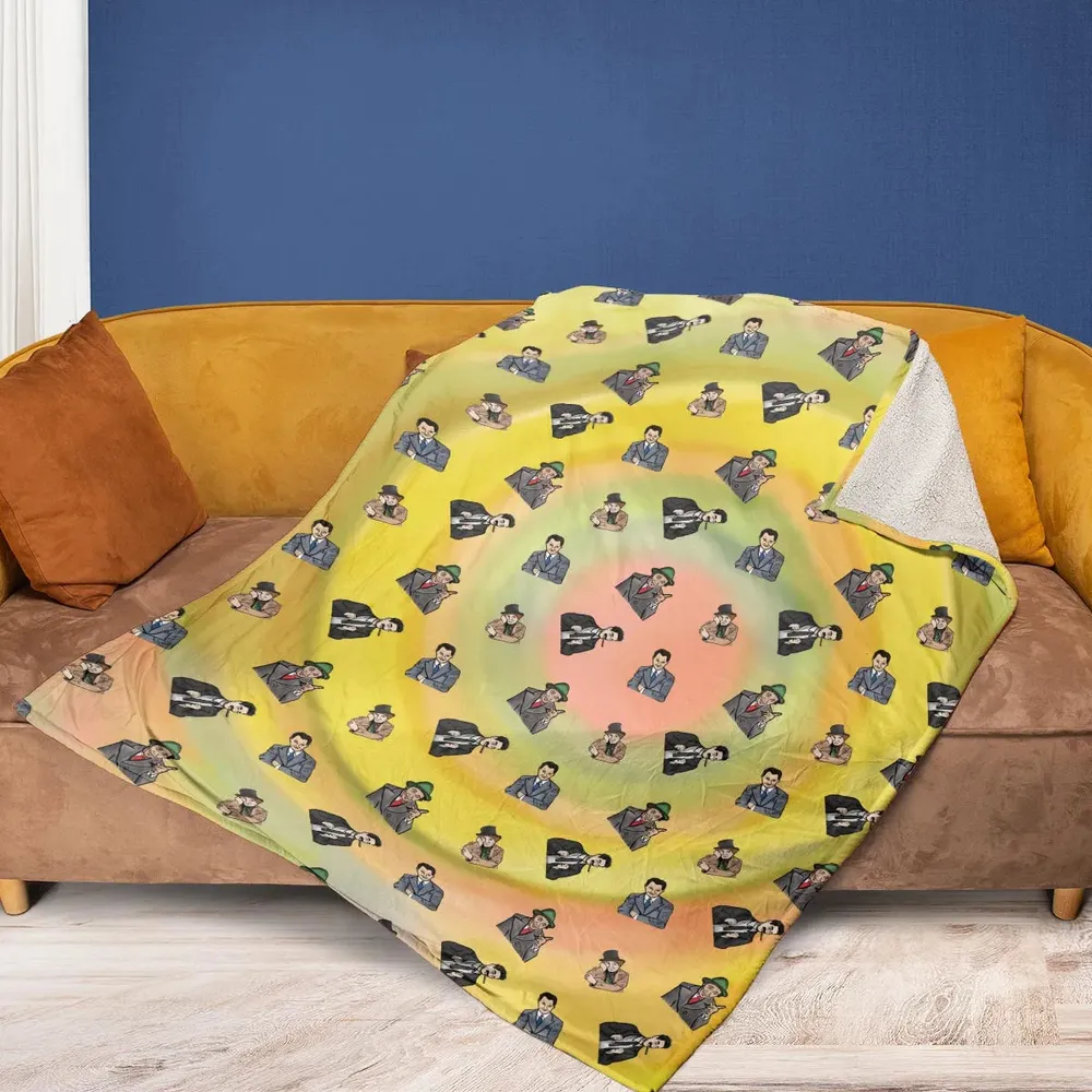 The Four Marx Brothers Fleece Blanket - 2
