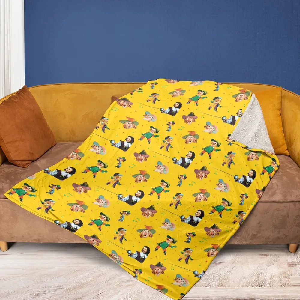 The Three Musketeers Ritz Brothers Fleece Blanket - 2