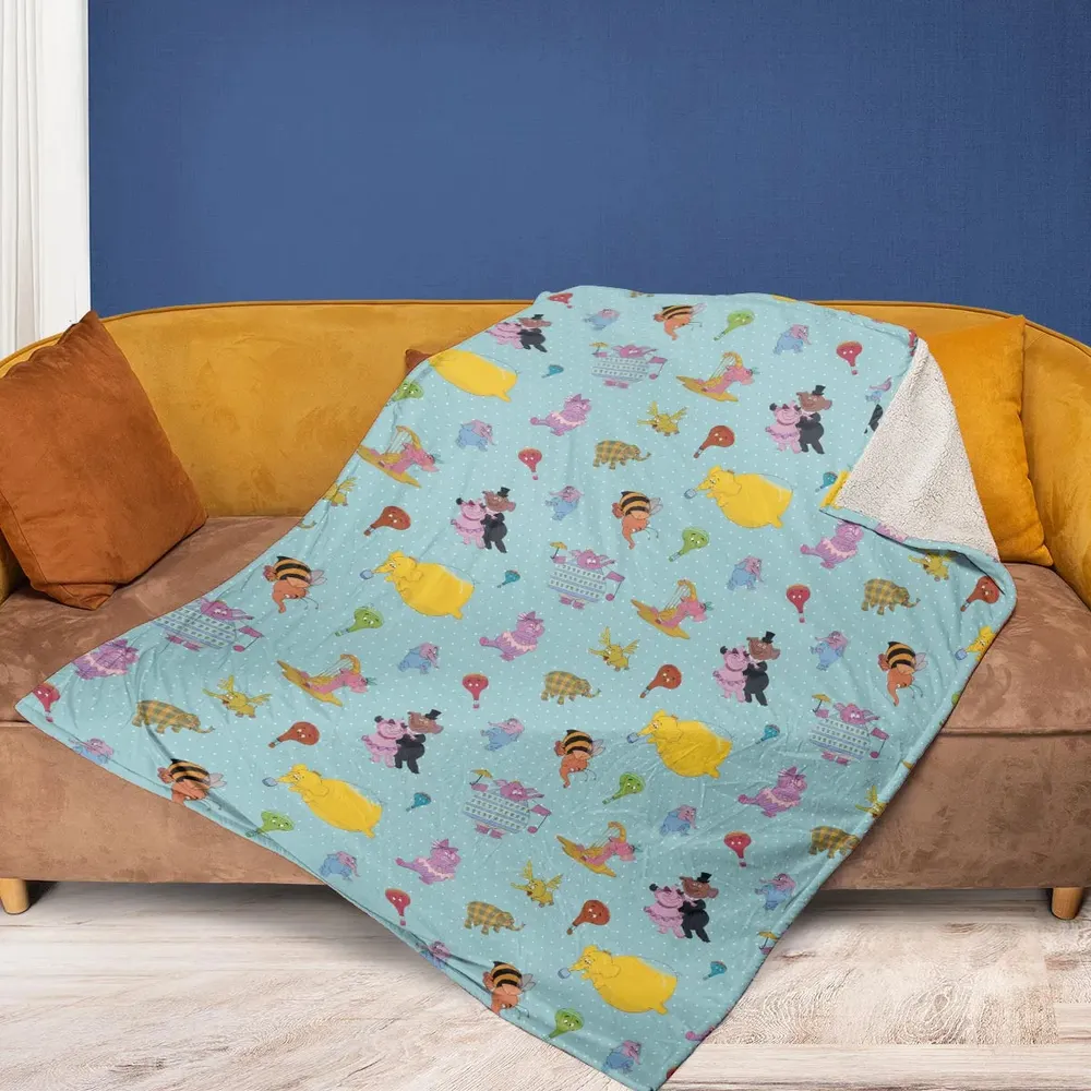 Heffalumps and Woozles Winnie the Pooh Fleece Blanket - 2
