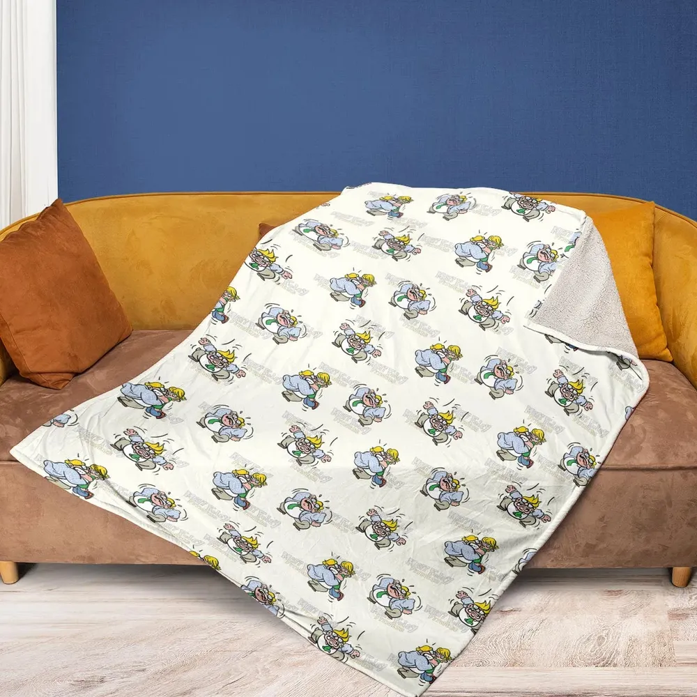Matt Foley Fitness Exercises SNL Fleece Blanket - 2