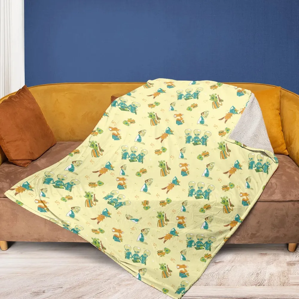 Mos Eisley Cantina Star Wars Fleece Blanket - 2