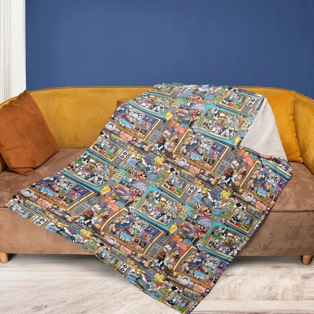 Timeless Memories of TV Fleece Blanket - 2