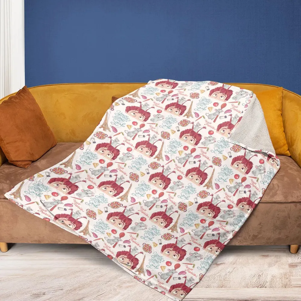 Cute Controller Ratatouille Fleece Blanket - 2
