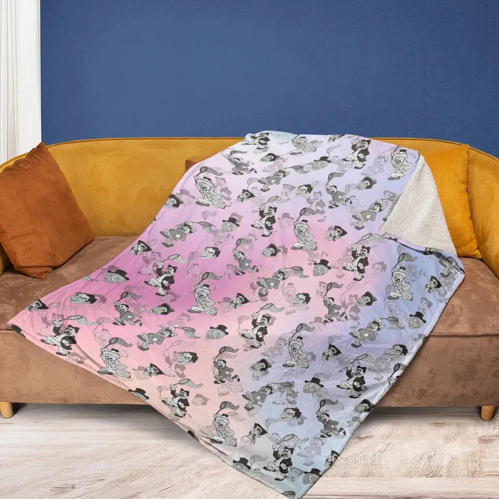 The Animated Marx Brothers Characters Fleece Blanket - 2