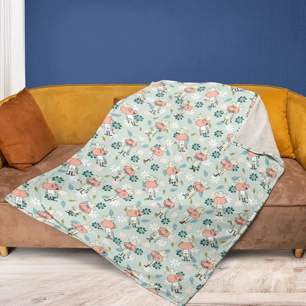 Old Bill Peabody's Improbable History Fleece Blanket - 2