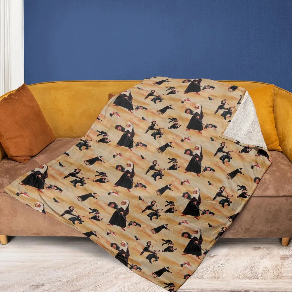 Bless You Sister Act Fleece Blanket - 2