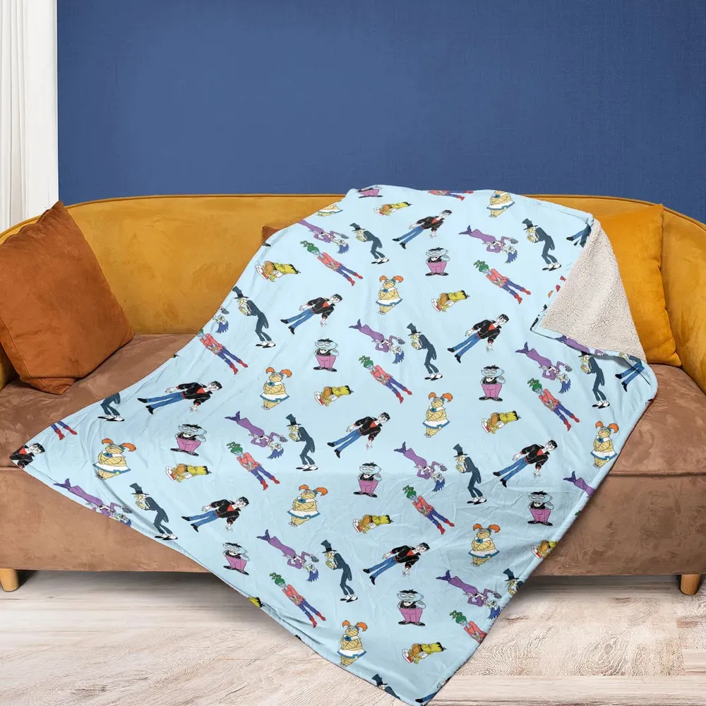 Animated Undead Gravedale High Fleece Blanket - 2