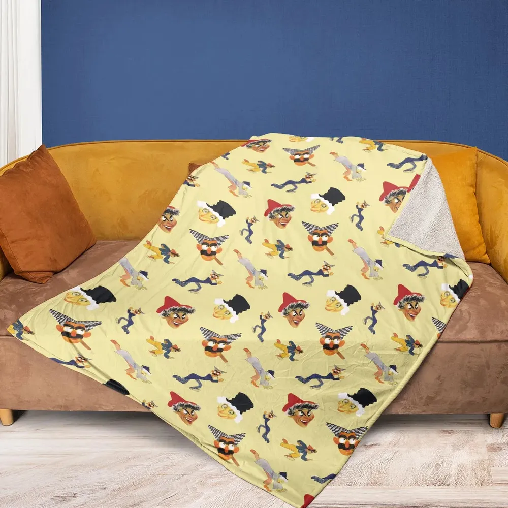 Room Service The Marx Bros Fleece Blanket - 2