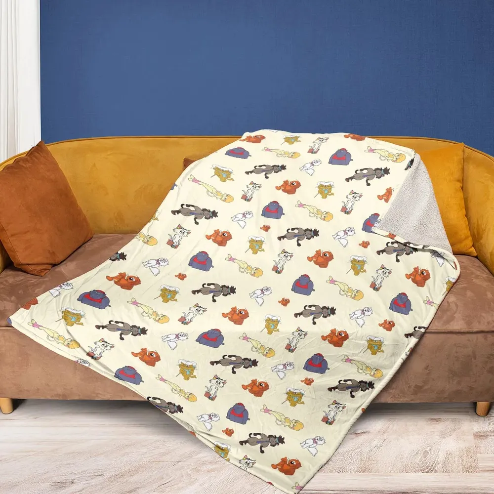 Heathcliff and the Catillac Cats Fleece Blanket - 2