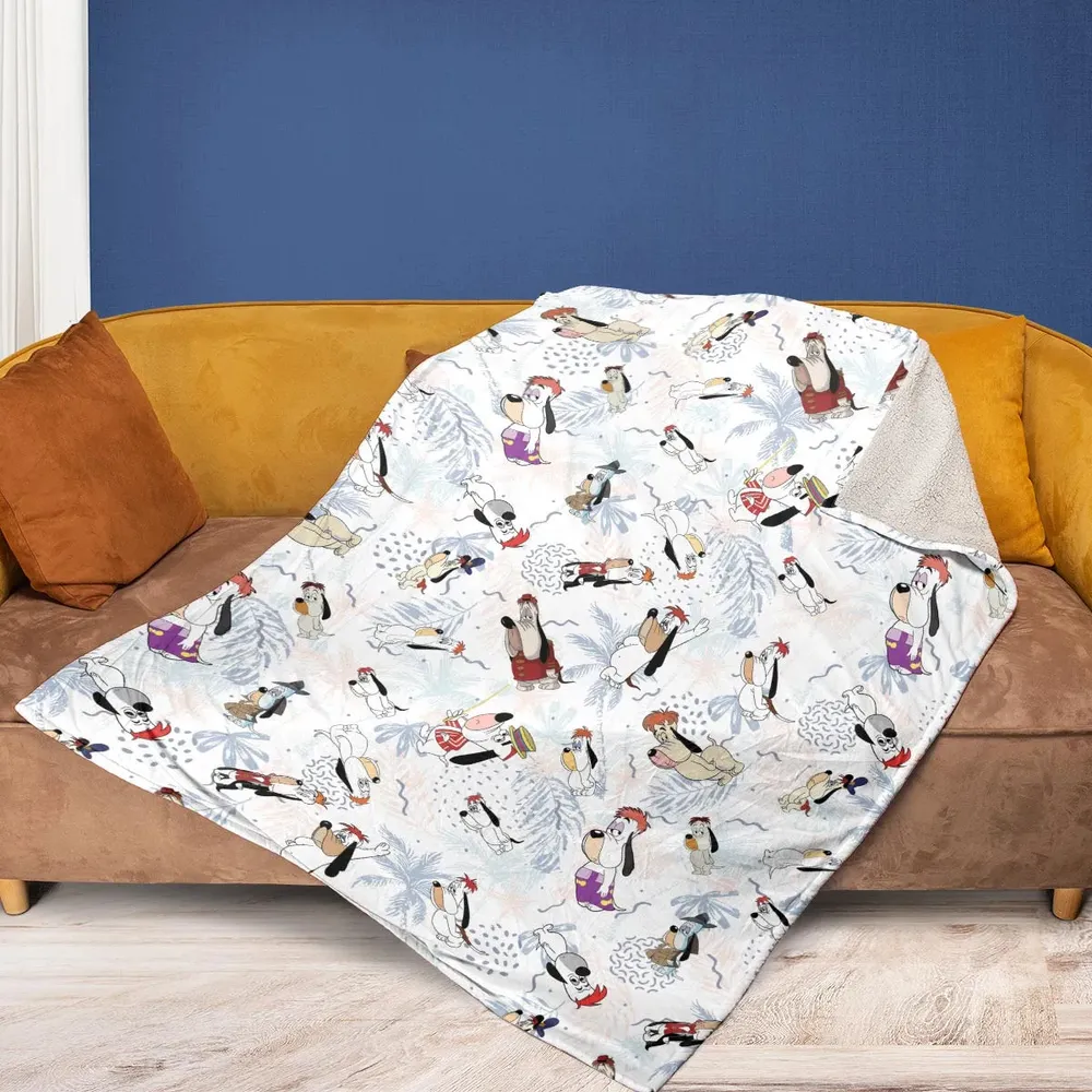 Droopy Dog Fleece Blanket - 2