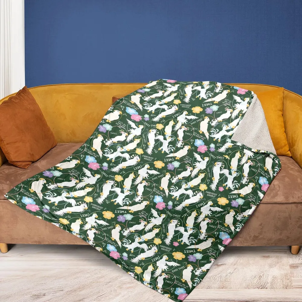 Tiki Room Showgirls Fleece Blanket - 2