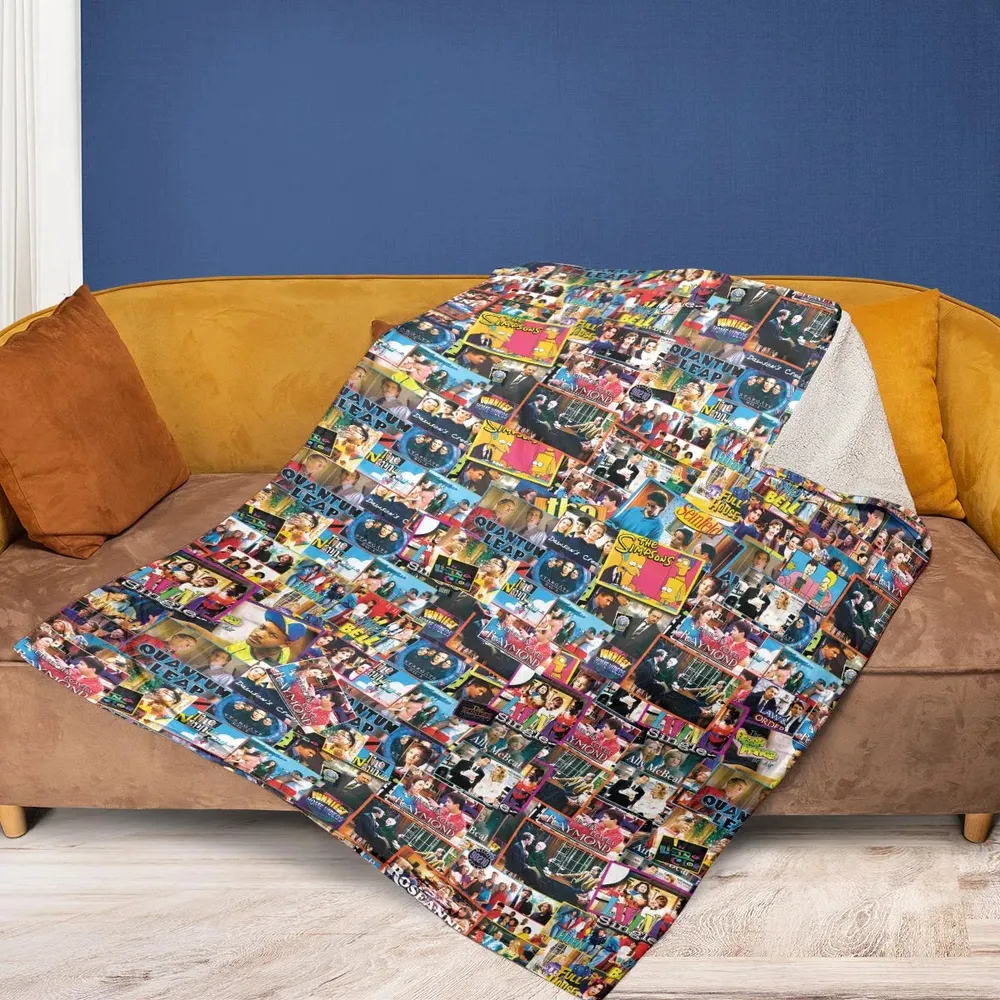 The 90s TV Shows Fleece Blanket - 2